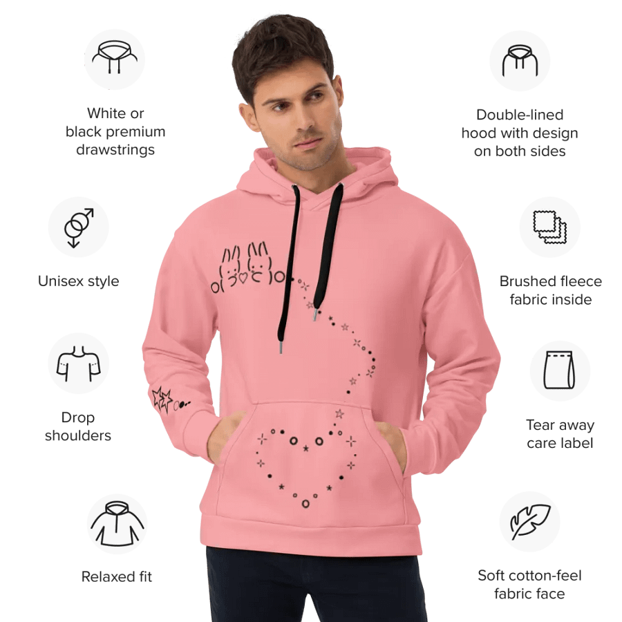 CYBER HOODIE PINK product image (5)