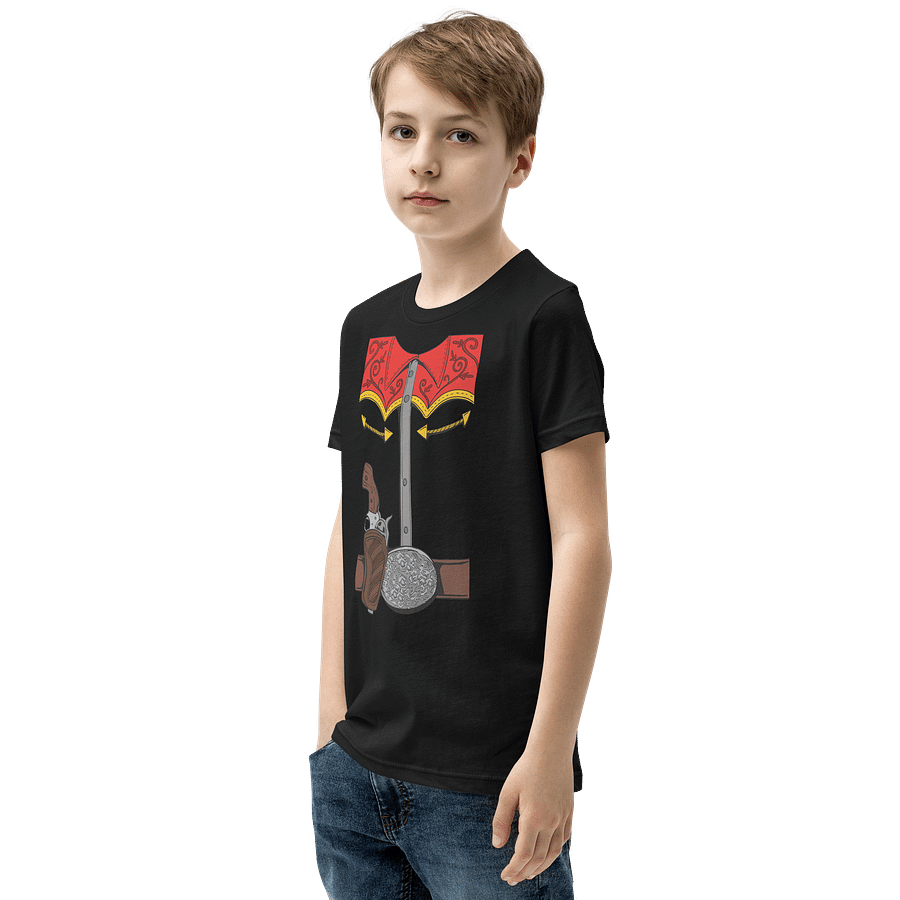 Cowboy Halloween Costume Funny T-Shirt For Kids product image (3)