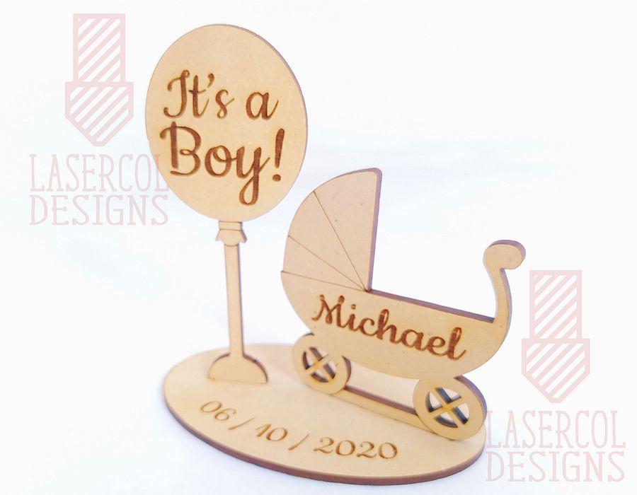 Baby Shower Gift- Laser Cut Files product image (10)