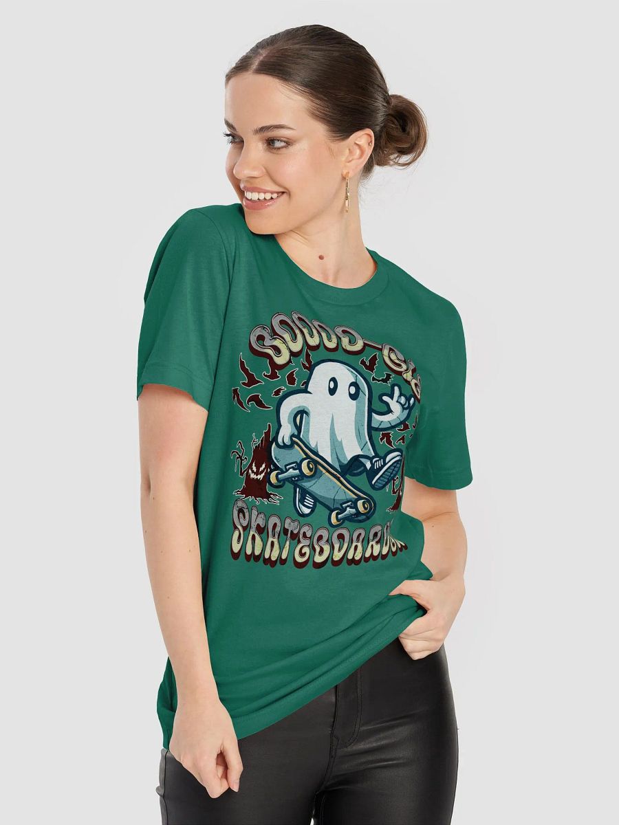 Boooo-gie Skateboarder Ghostly T-Shirt product image (29)