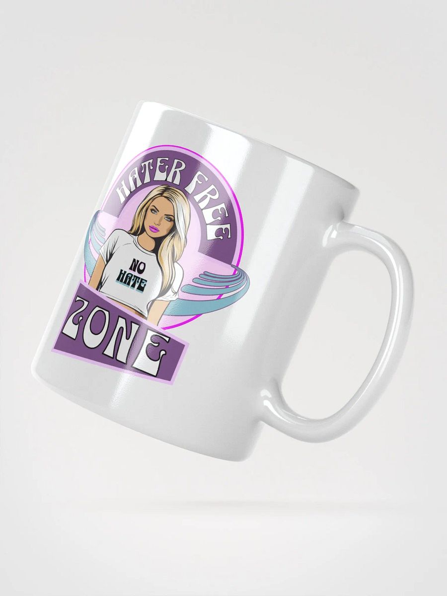 Hater Free Zone - Coffee or Soup Mug - 11 oz - 15 oz - 20 oz - v3 product image (5)