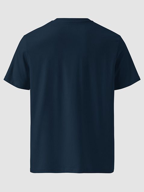 Photo showing Stanley/Stella Unisex Organic Ribbed Neck T-Shirt