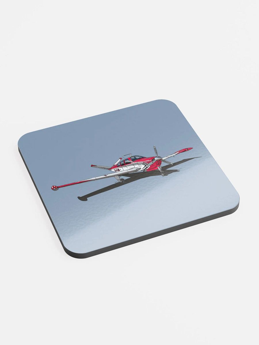 Bonanza V35B ZS-KAN Gloss Cork Coaster product image (2)