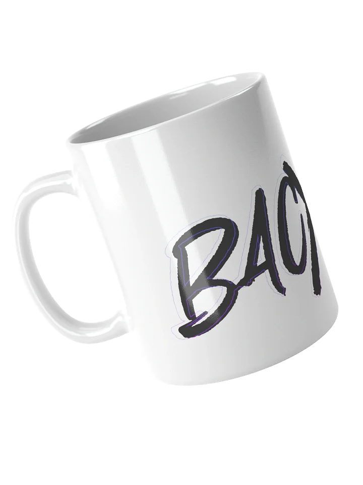 BACXNZ Grey Logo White Mug product image (1)
