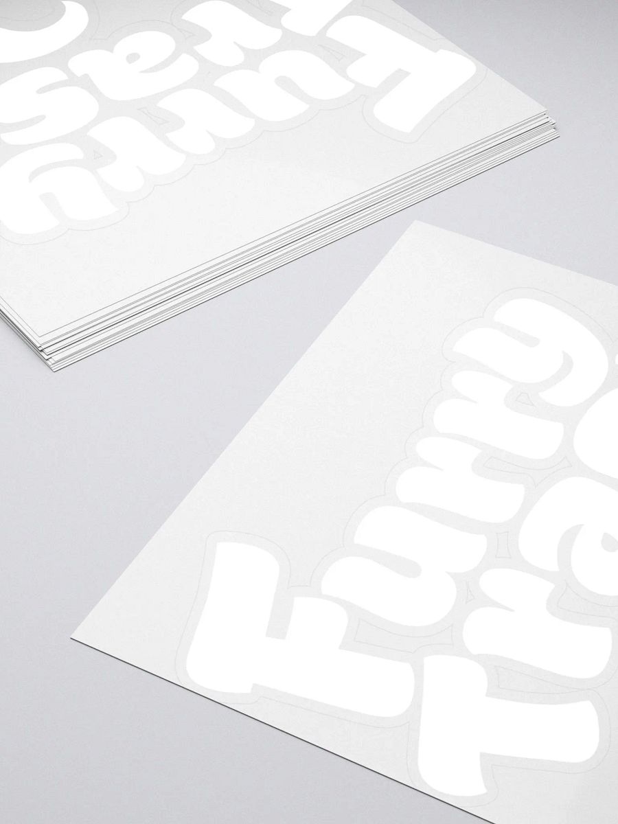 Furry Trash Sticker product image (4)