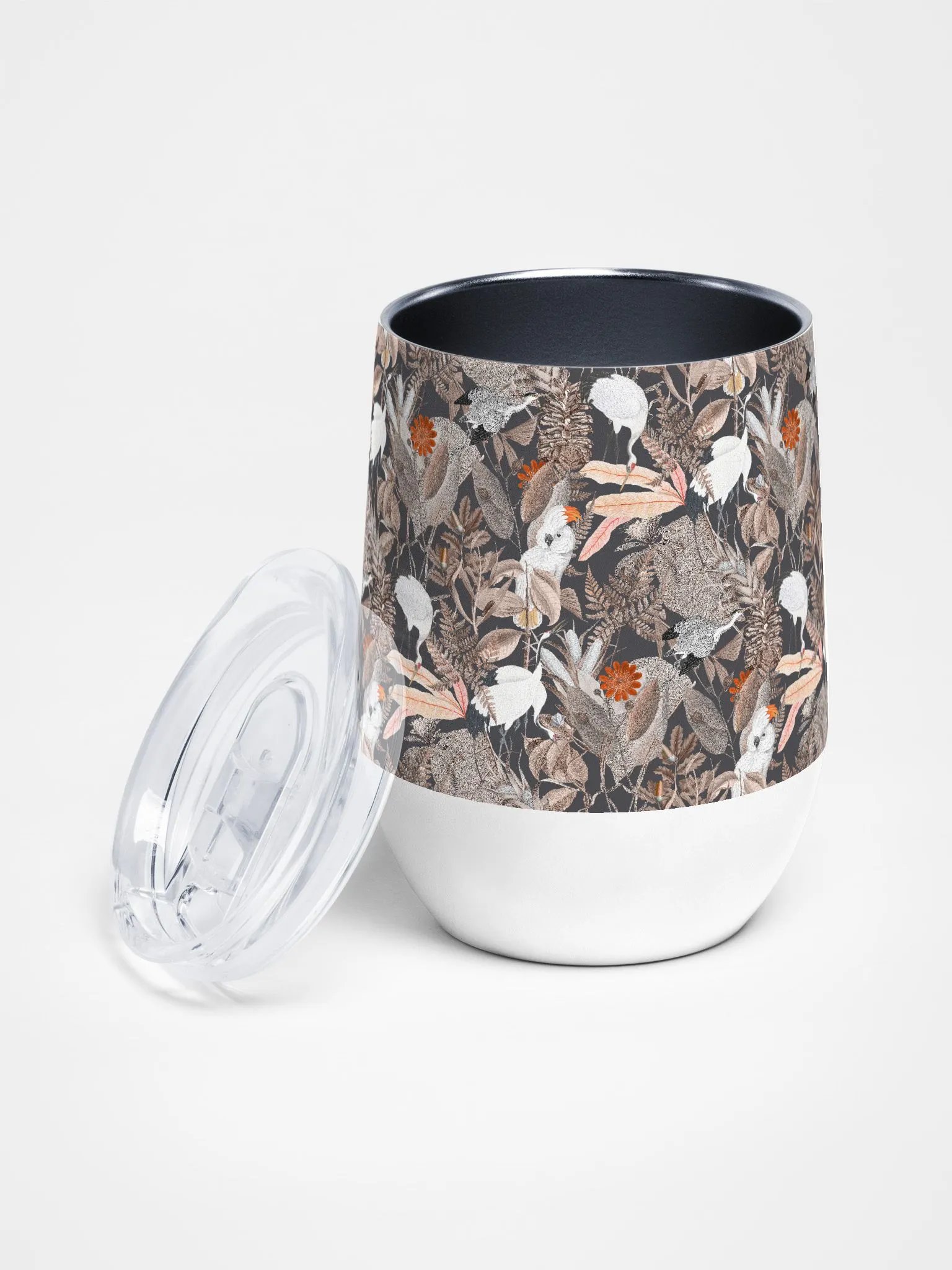 Black Ecotone Insulated Wine Tumbler product image (1)