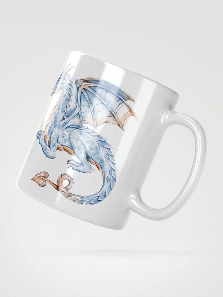 Blue Dragon White Glossy Mug product image (5)