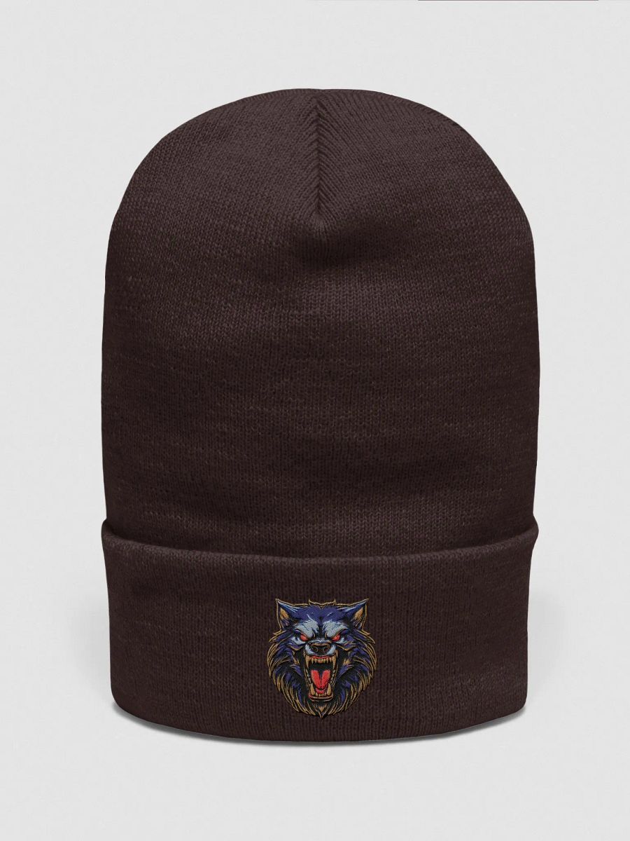 Snarling WereWolf Embroidered Beanie product image (3)