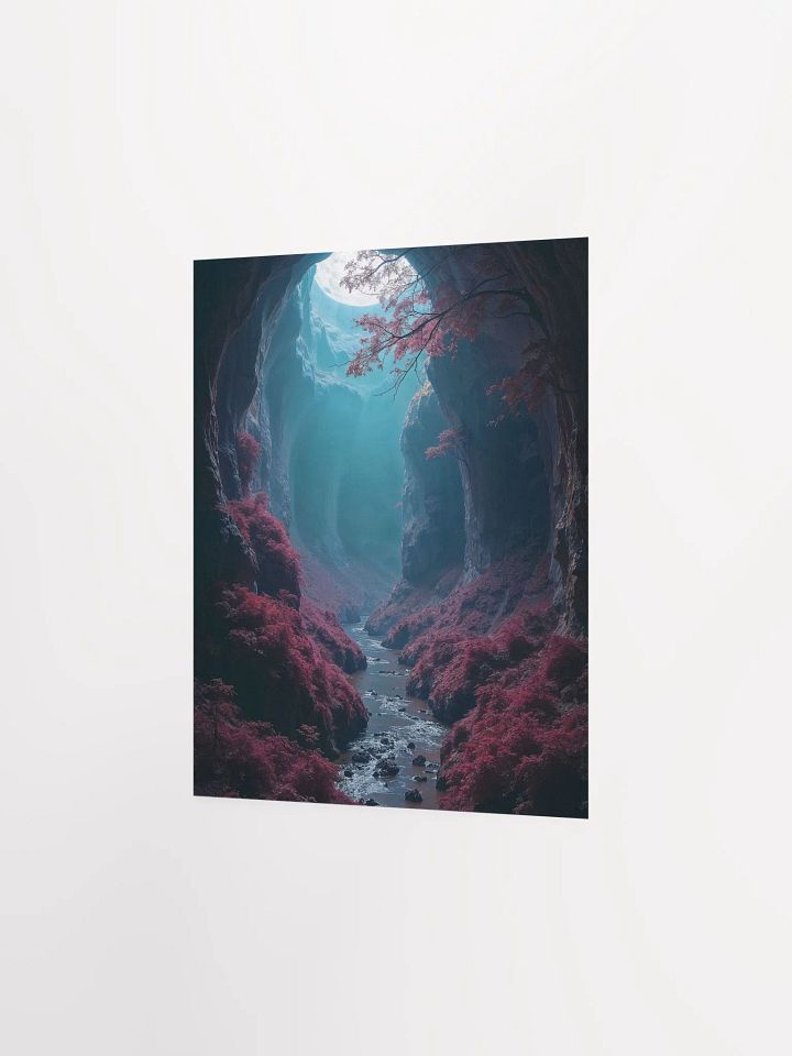 Crimson Valley Matte Poster product image (14)