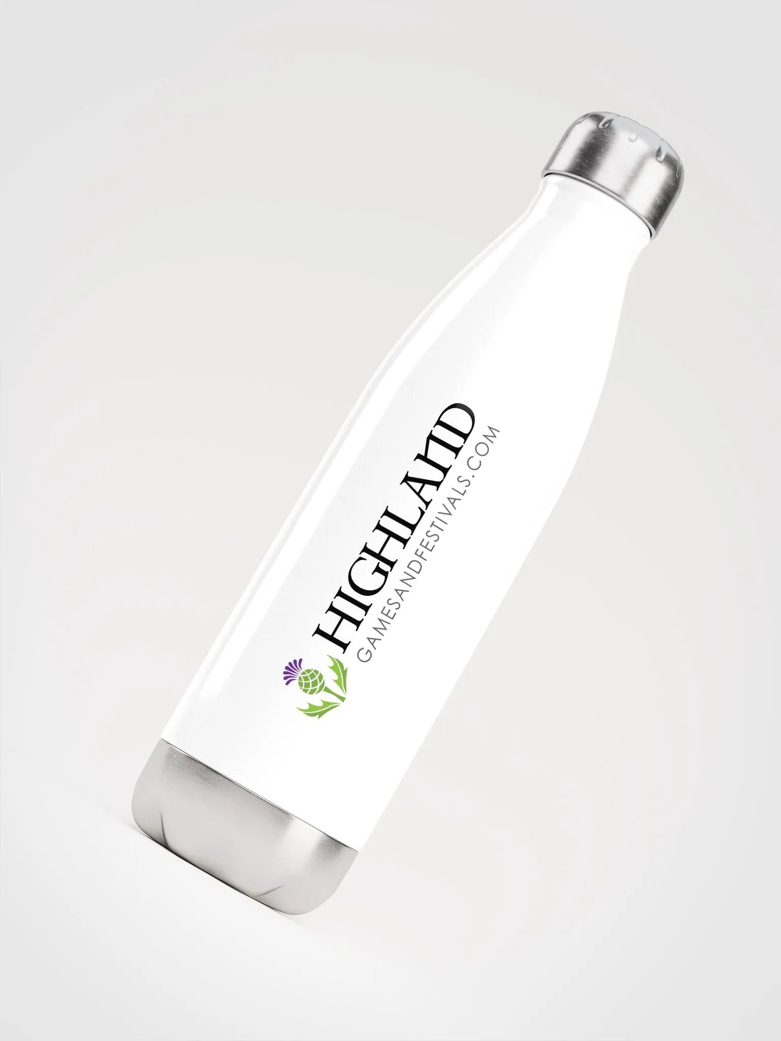 HGAF Logo Stainless Steel Water Bottle product image (4)