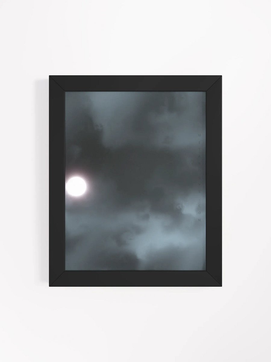 Gray Sky Framed Poster Part 3 of 3 product image (38)