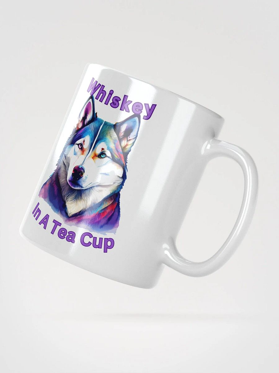 Whimsical Husky "Whiskey In A Teacup" Mug product image (5)