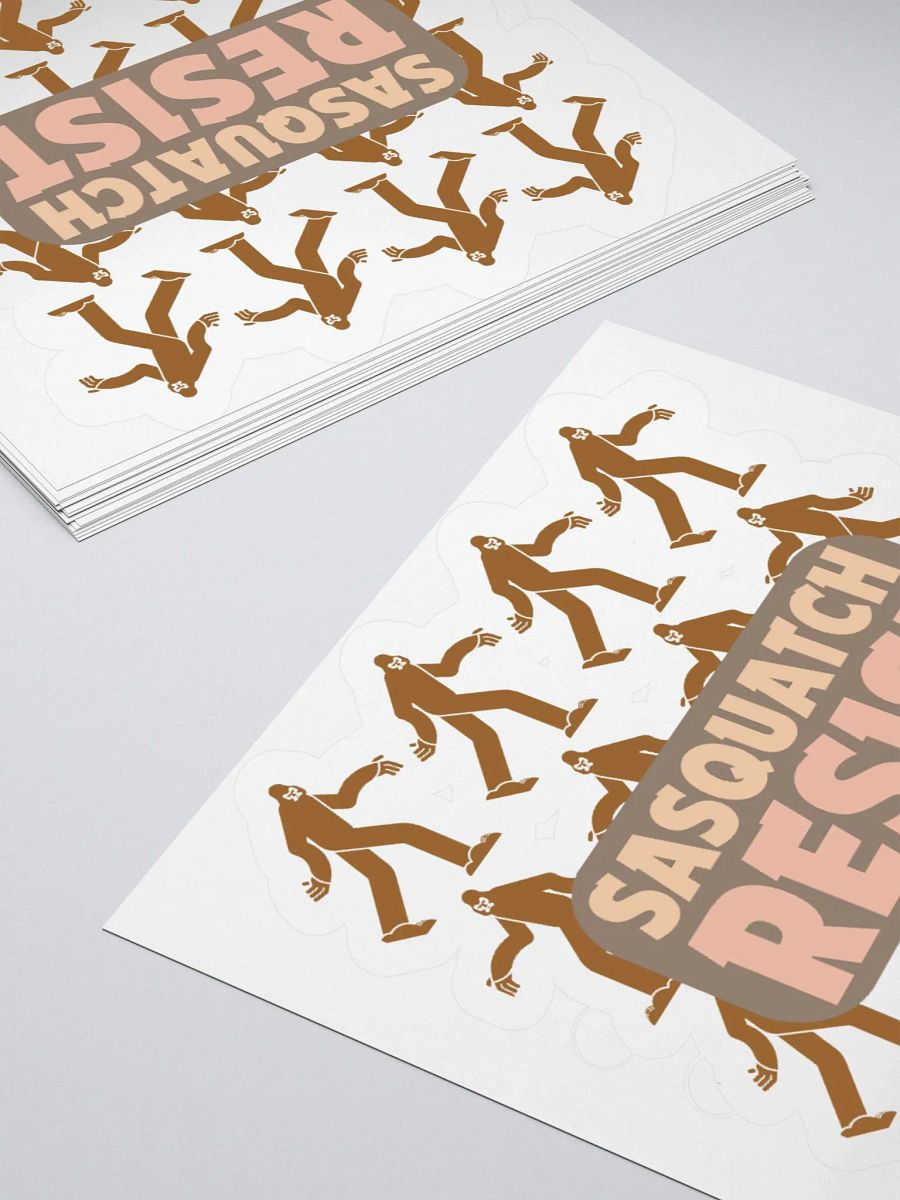 Sasquatch March to Resist Sticker product image (7)
