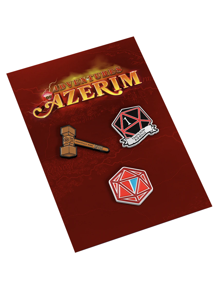 Adventures of Azerim Pin Set product image (2)