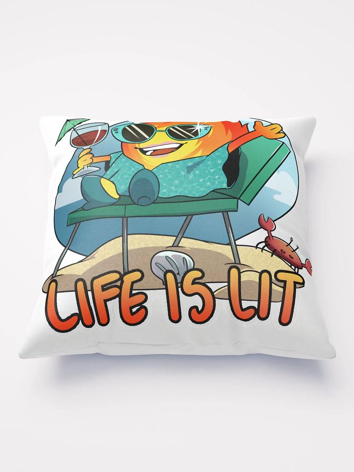 Mamaflame Life is Lit Pillow product image (2)