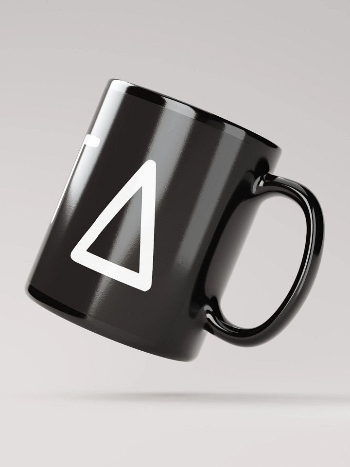 DELTA Mug Text Wht/Blk product image (3)