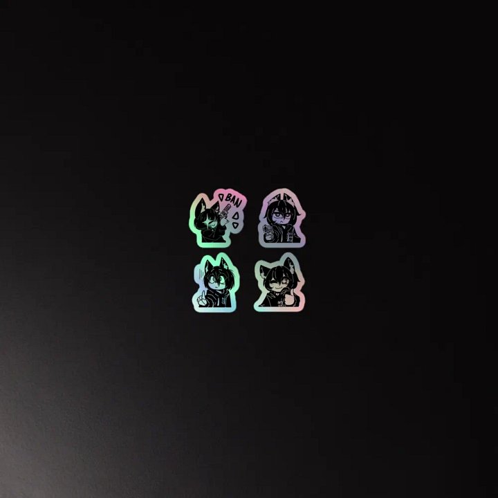 Møri Holographic Emote Sticker Pack 1 product image (4)