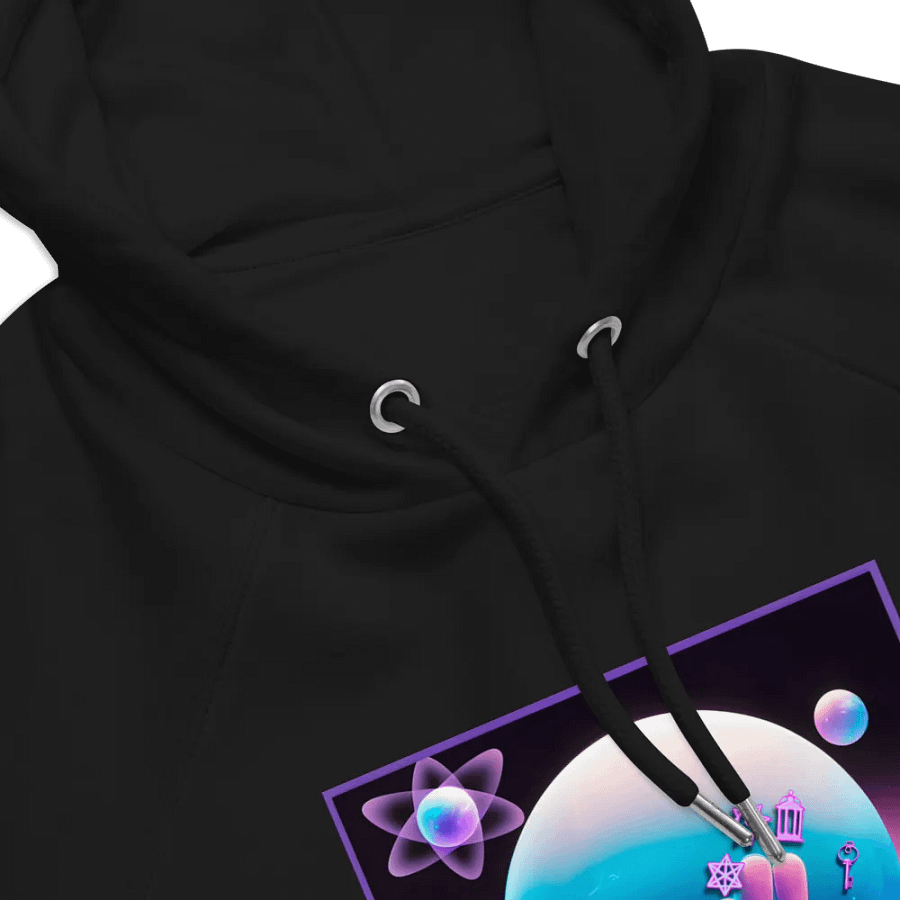 [Hand of Mysteries] - Unisex Eco Raglan Hoodie product image (10)