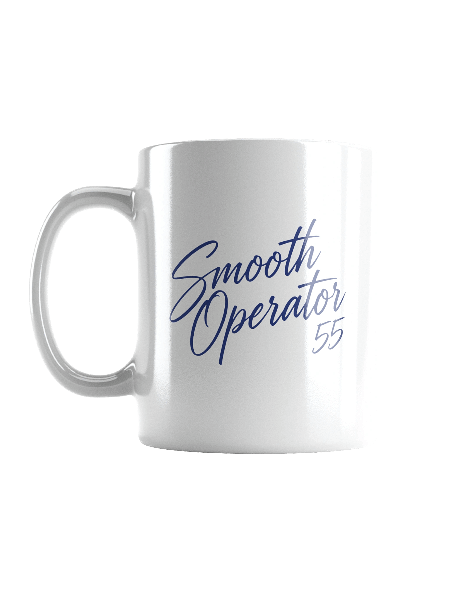 Carlos Sainz Smooth Operator 55 F1 Script Font Mug product image (1)