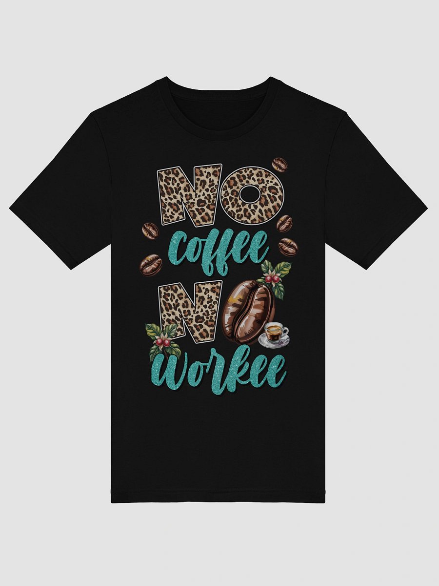 Leopard Print Coffee Lover T-Shirt product image (5)