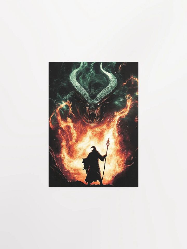 Wrath of the Demon Lord - High-Quality Matte Poster product image (3)
