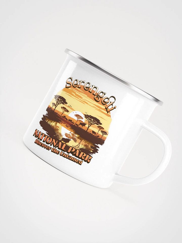 Serengeti National Park Sunrise Enamel Mug product image (2)