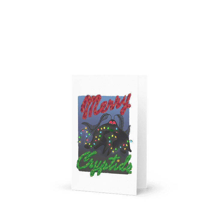 Merry Cryptid Mothman Card product image (1)