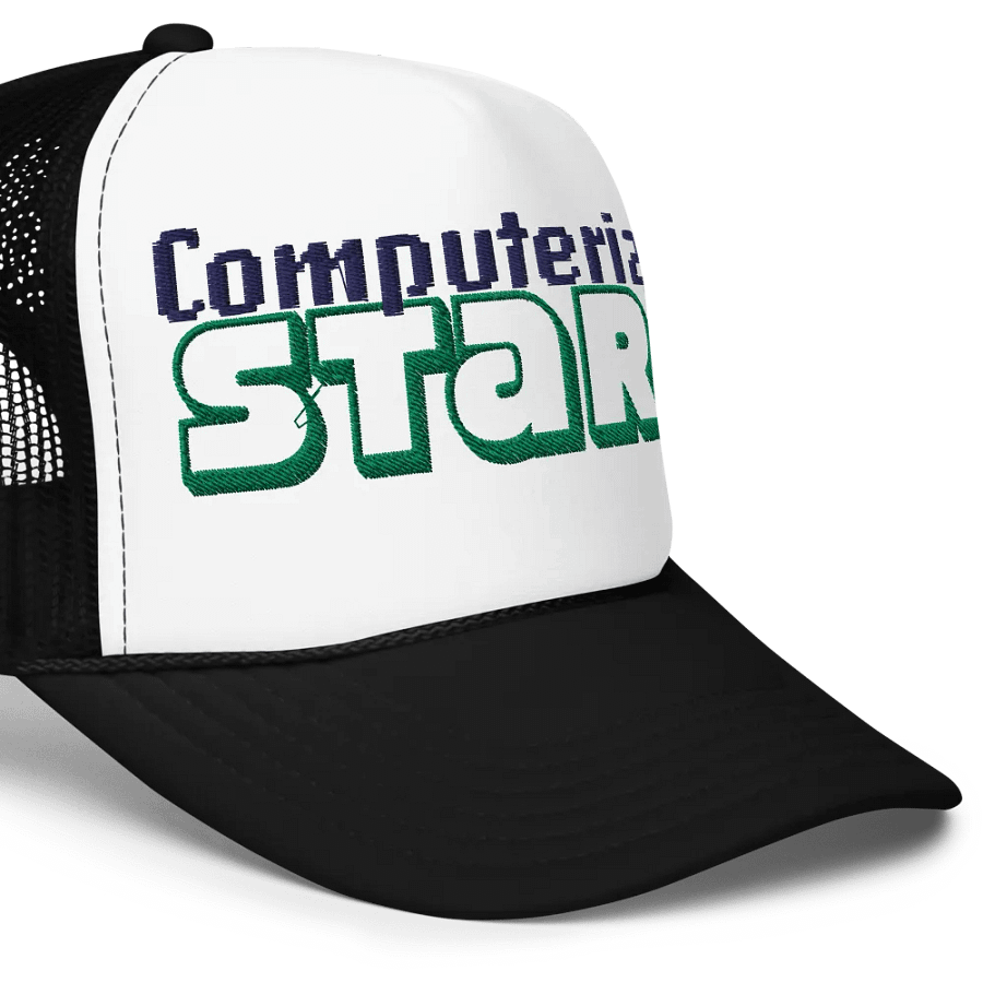Computerized Start™ Embroidered Trucker Hat product image (7)
