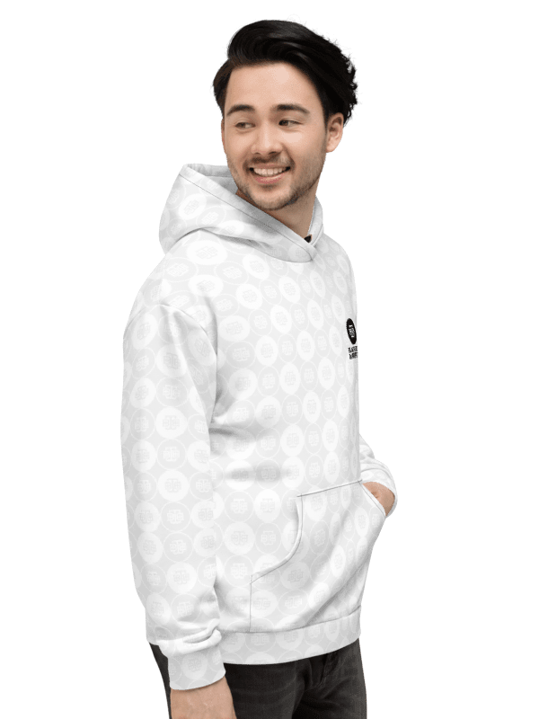 BBB All Over Print White Hoodie product image (9)