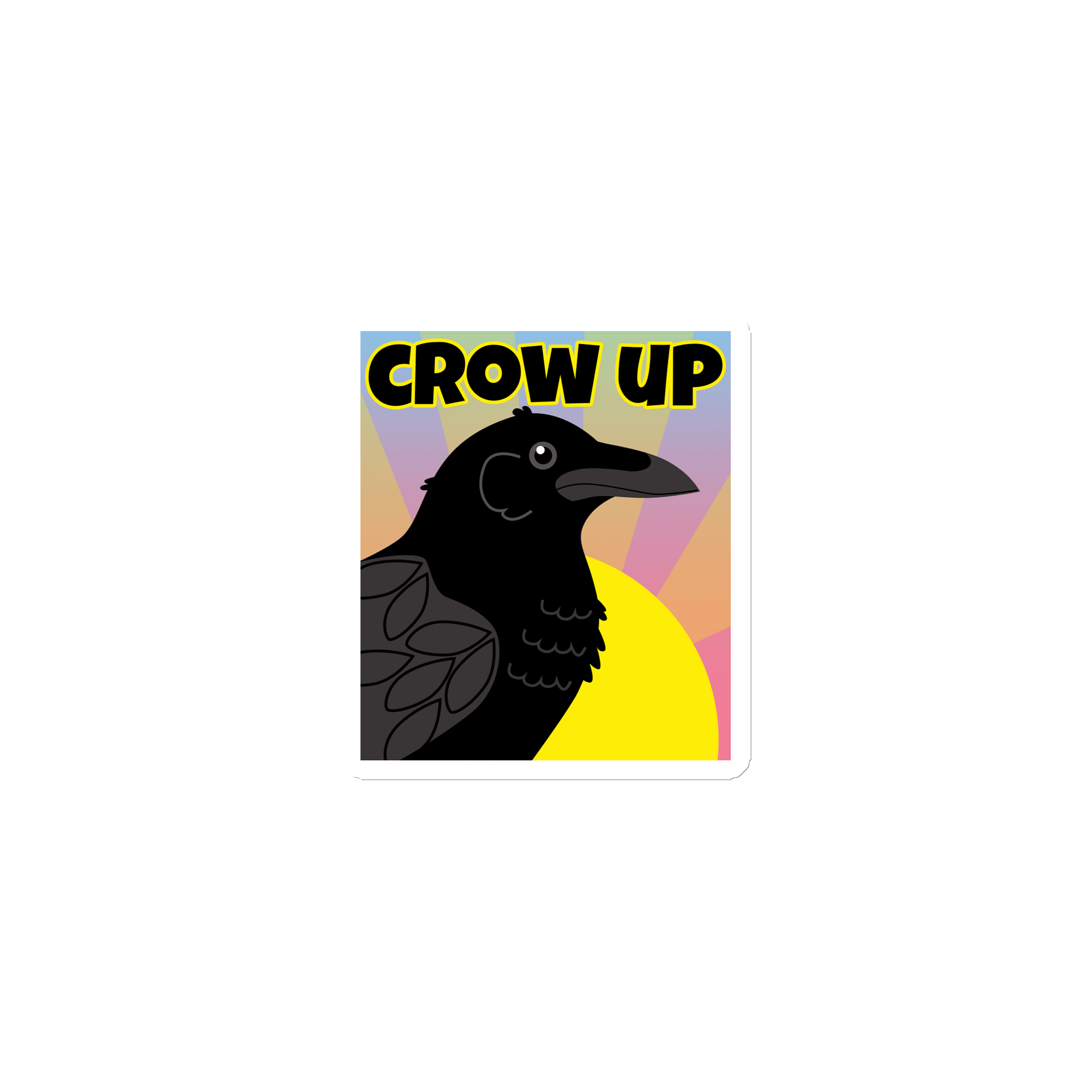 Crow Up Magnet product image (1)