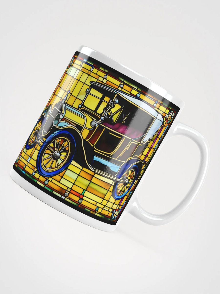 #003 Old Yellar Model-T Stained Glass Mug product image (11)