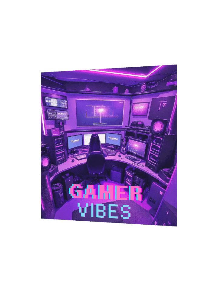 Neon Gaming Haven Poster product image (6)