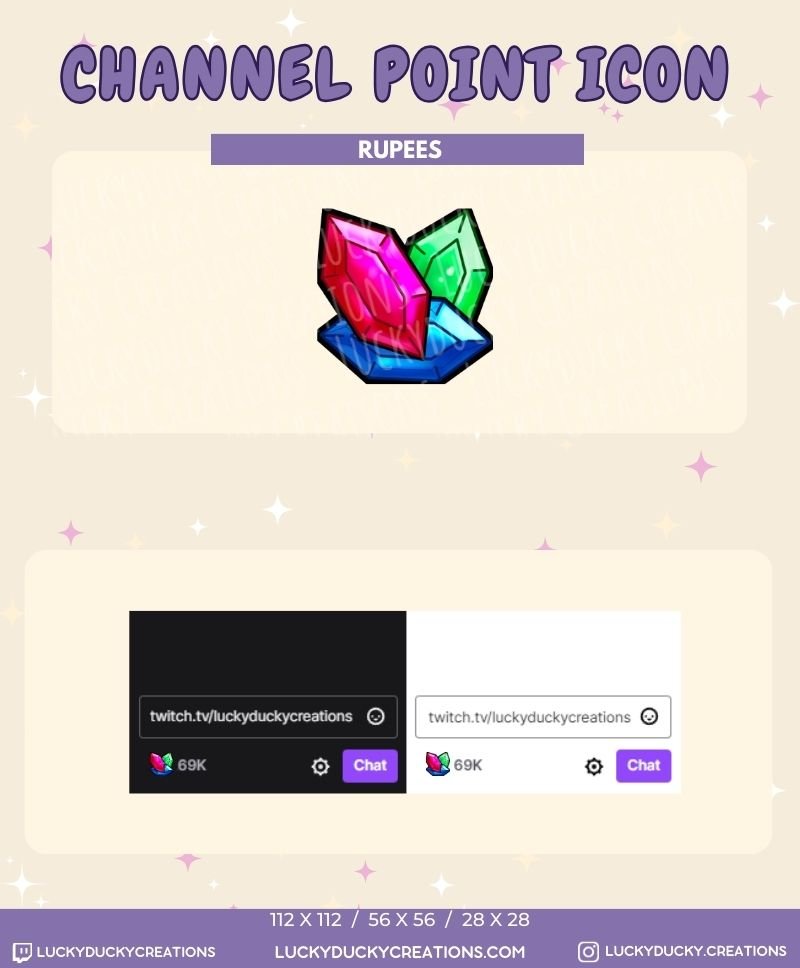 Rupees Channel Points Icon product image (1)