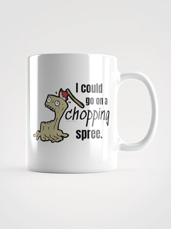 Chopping Spree Black - Small Print Mug product image (1)