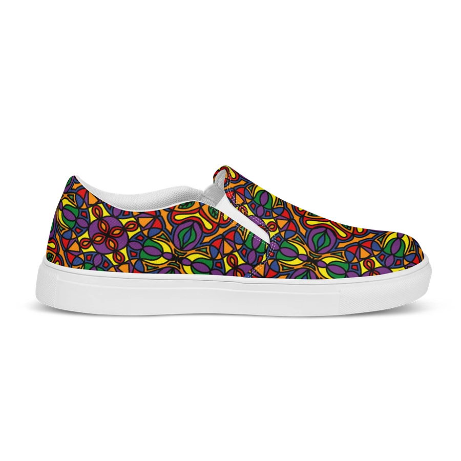 Mens Slip On Canvas - Pride Abstract product image (11)