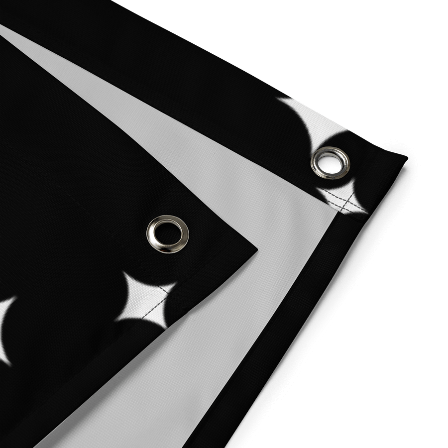 FIND THE RABBIT STARRY DREAMER FLAG WITH ANIME SELF PORTRAIT product image (2)