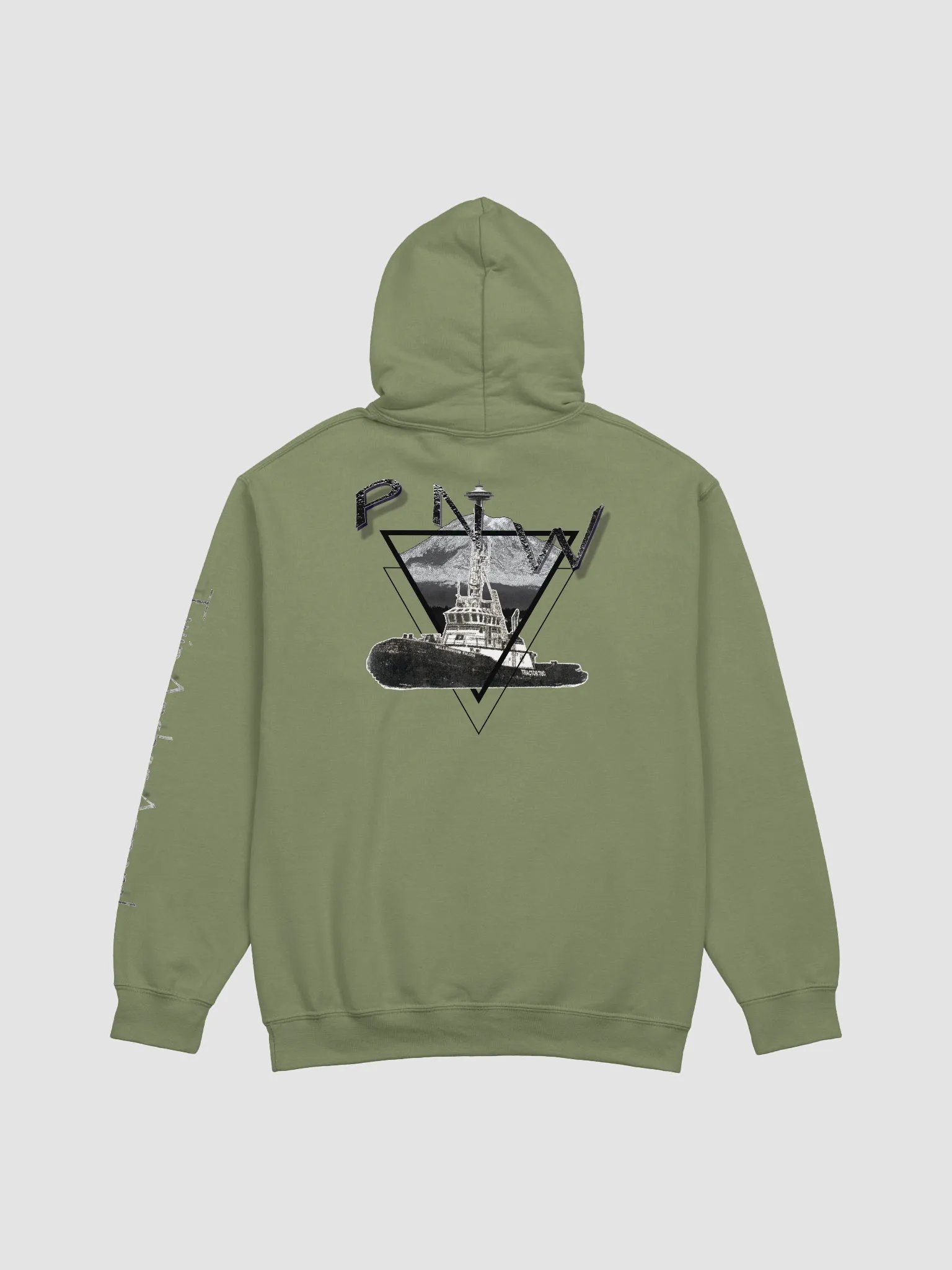 Triangle-Mt Raine- PNW Millennium Tug - sleeve Twin Anchor product image (3)