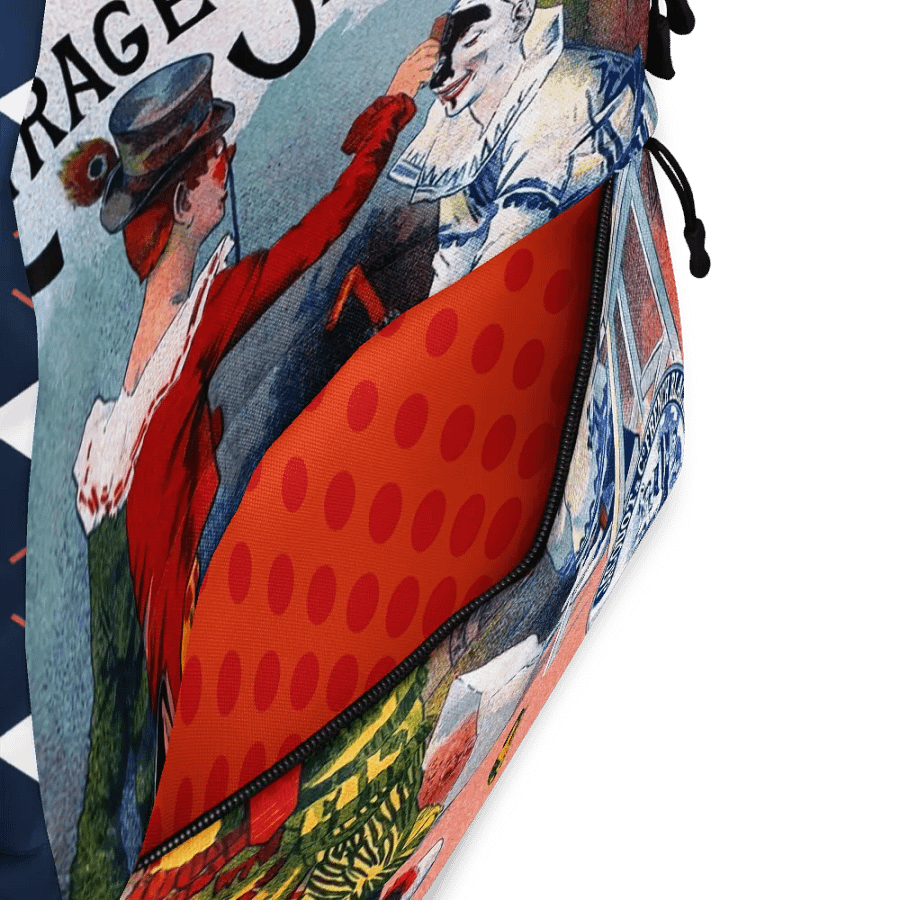 Harlequin & Mime All-Over Backpack product image (7)