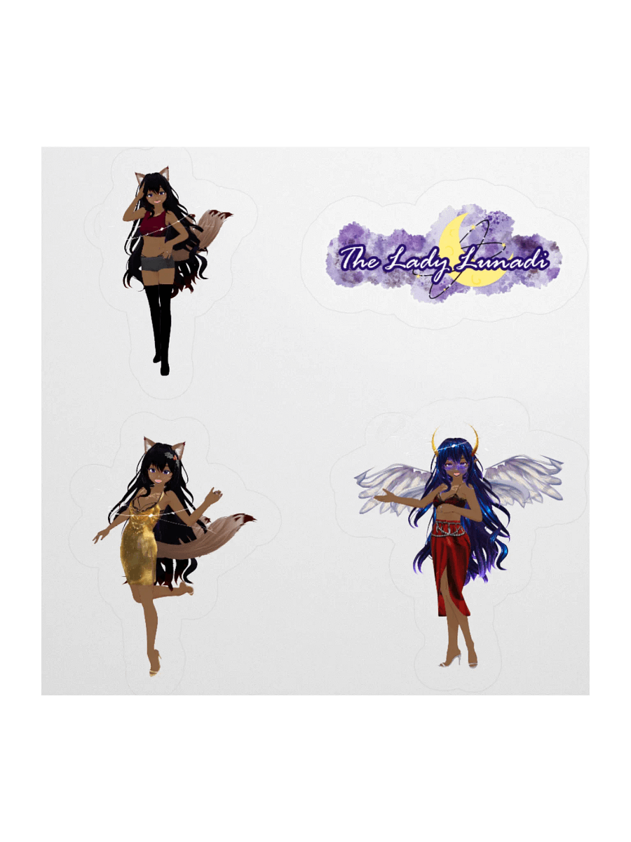 Lady Lunadi Sticker Set product image (5)