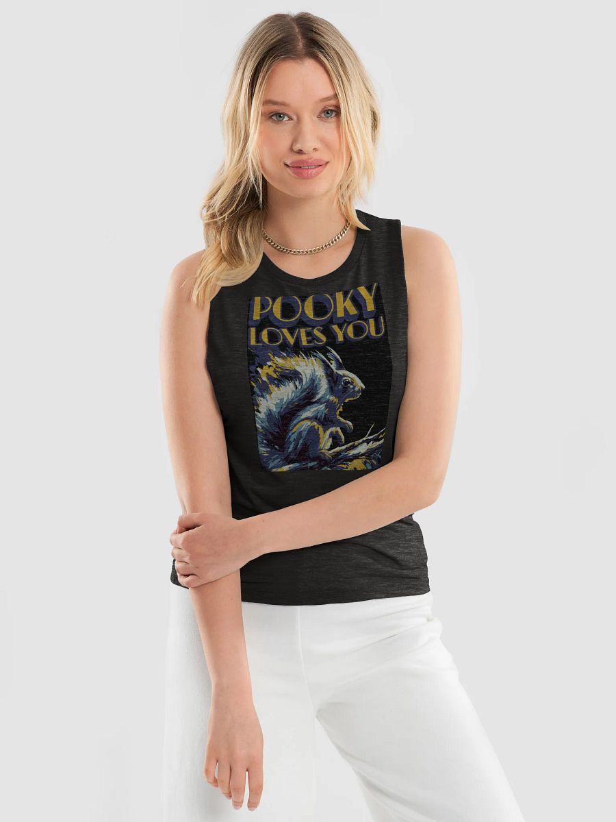 Pooky Loves You Flowy Muscle Tank product image (3)