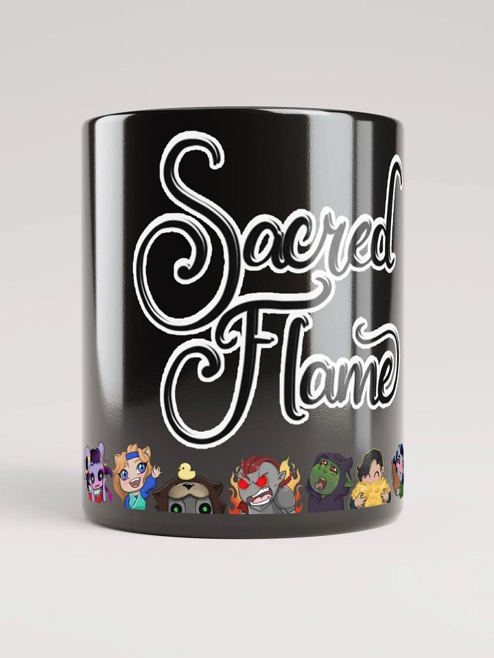 Sacred Flame Character Mug Black product image (3)