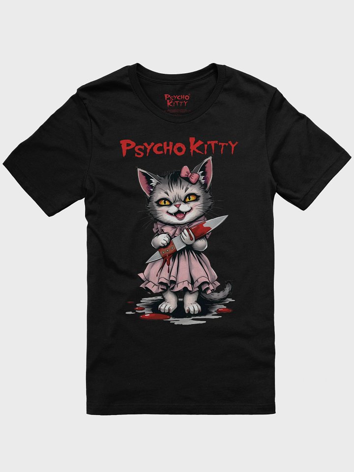 Esmeralda Psycho Kitty Supersoft Unisex T-Shirt product image (1)