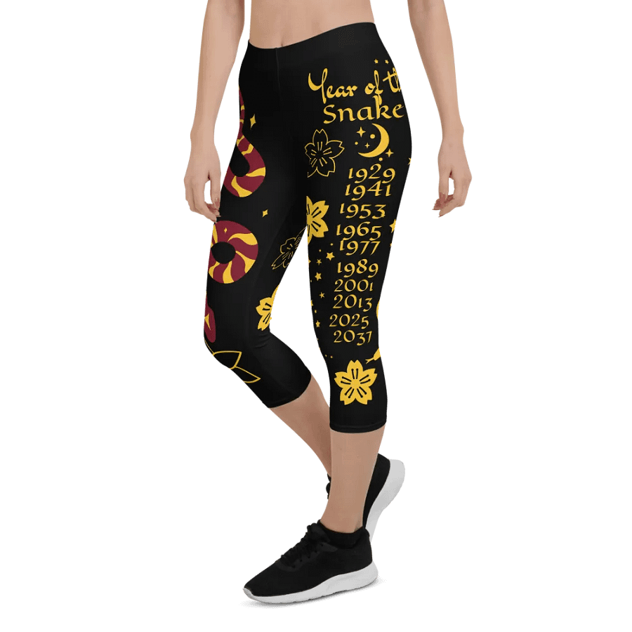 Year of the Snake Capri Legging product image (5)