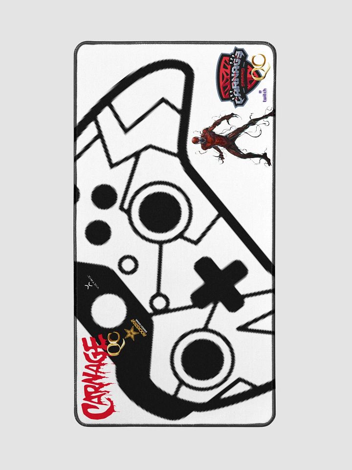 Carnage Gaming Desk Mat 15.5x31.5 product image (2)