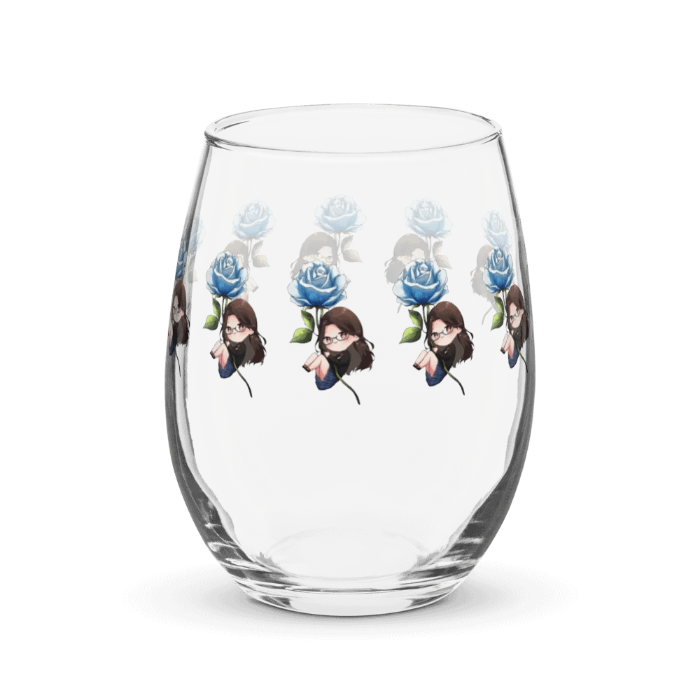 Whovie Rose Stemless Wine Glass product image (4)