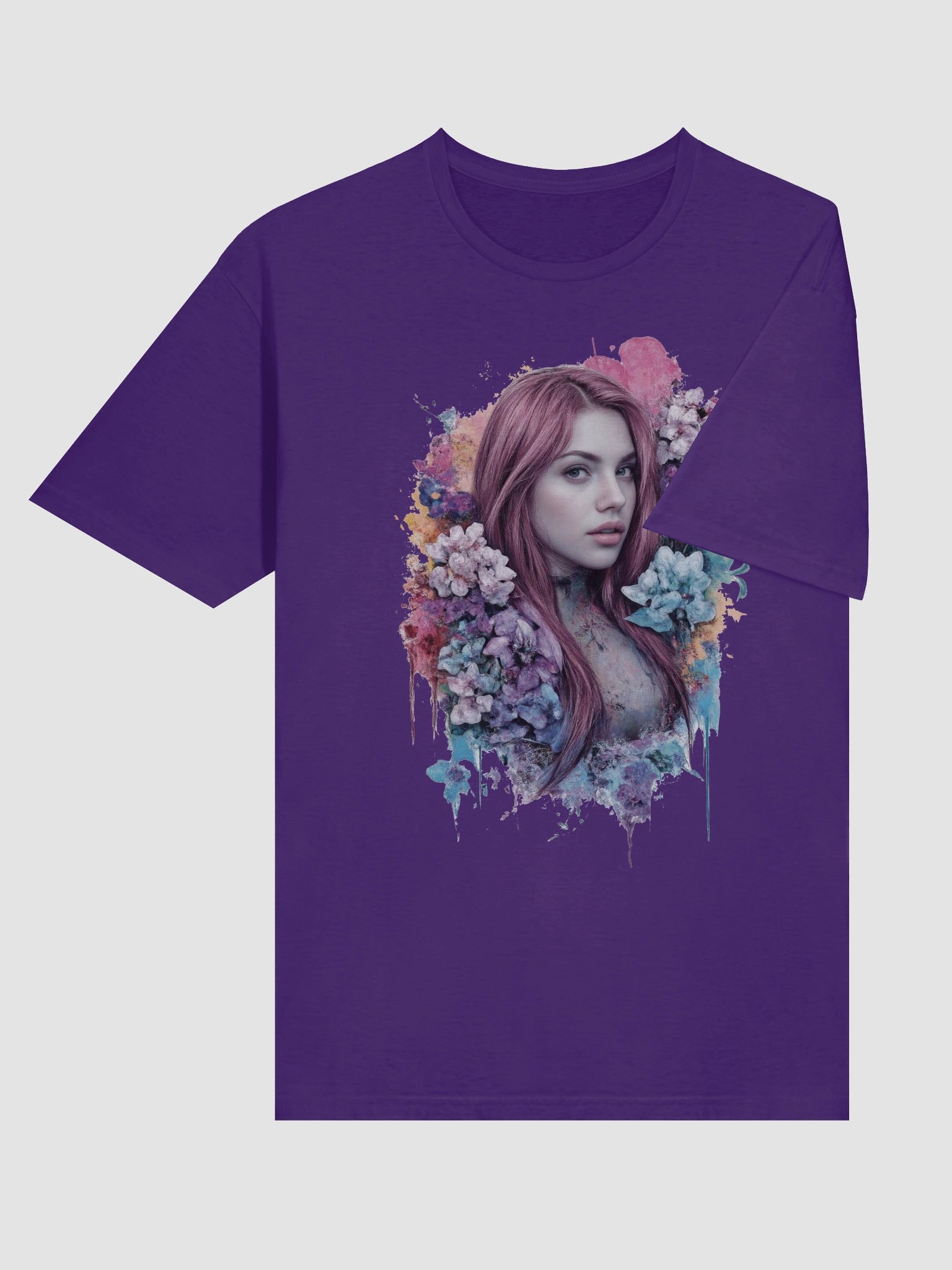 Dreamy Floral Fantasy T-Shirt product image (69)