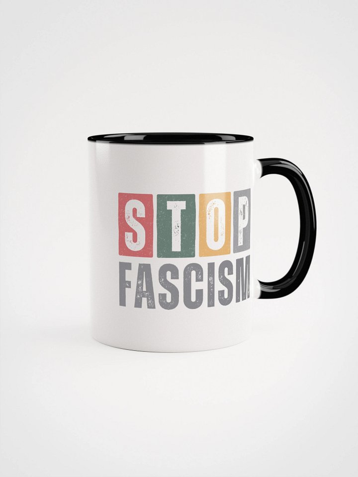 Stop Fascism Mug - Being Liberal product image (2)