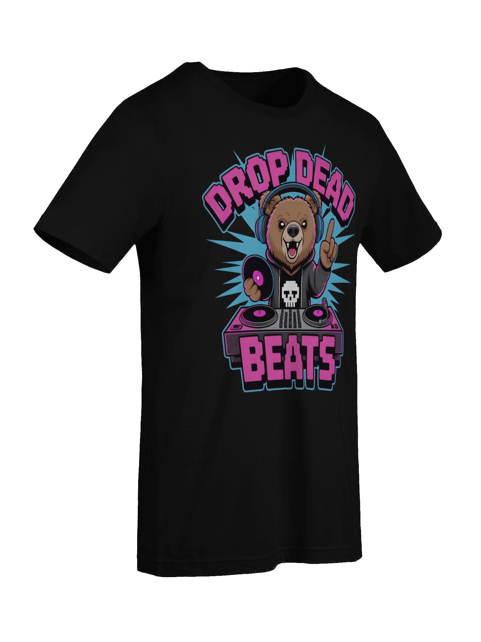 Drop Dead Beats Bear T-Shirt product image (34)