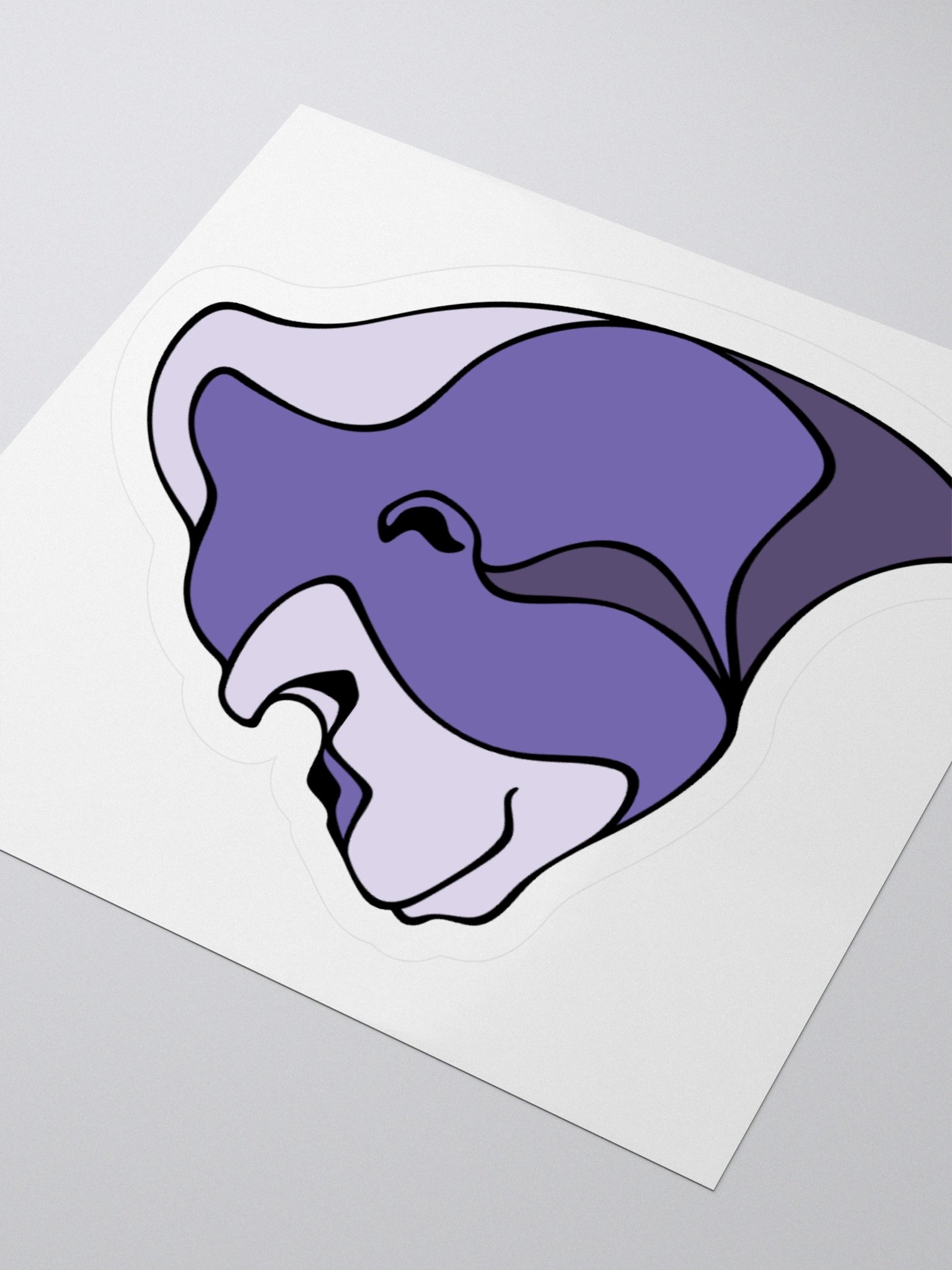 Majestic Gorilla - Small/Medium Kiss Cut Sticker product image (3)