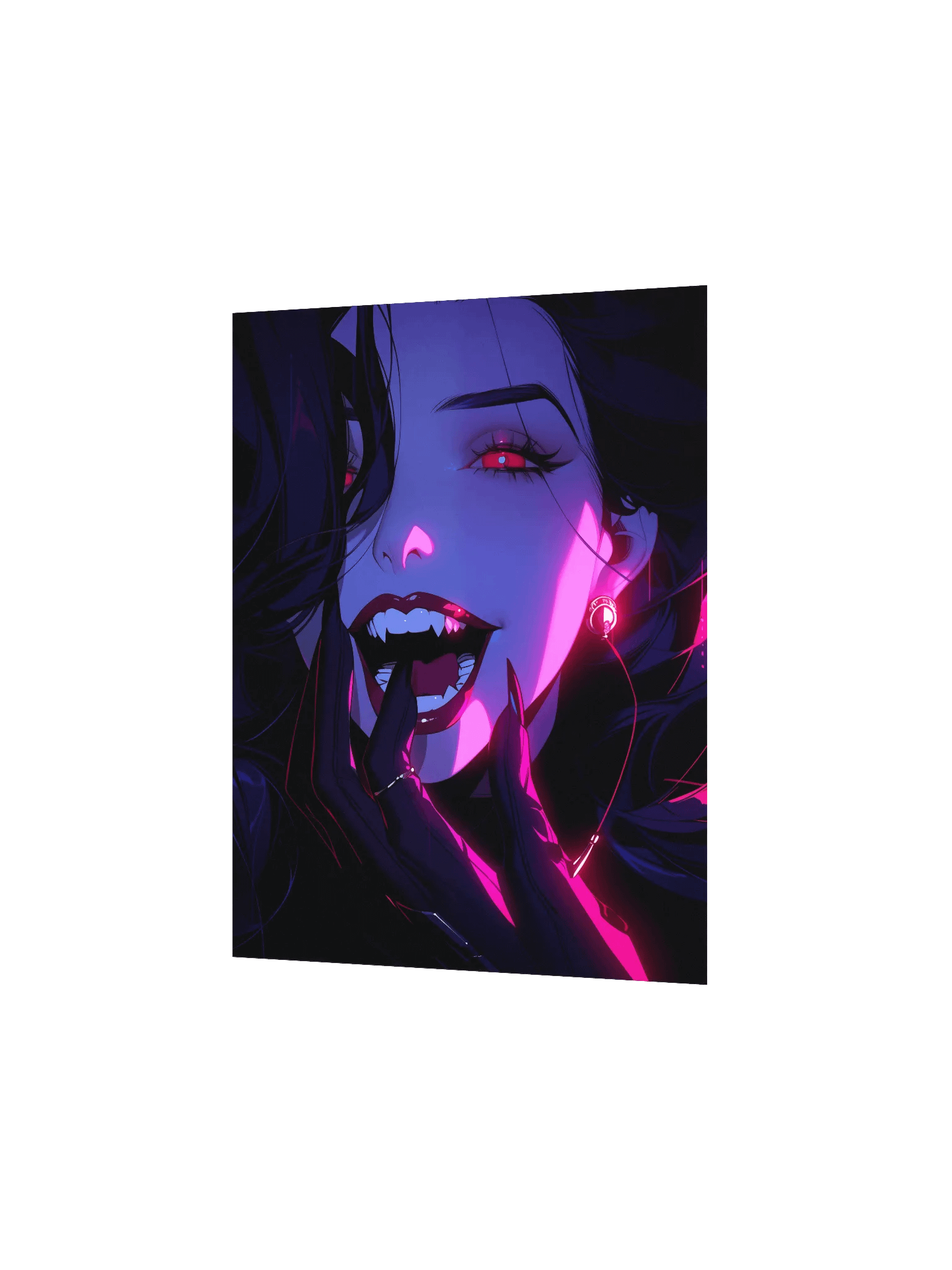 Neon Vibrant Vamp Poster product image (10)